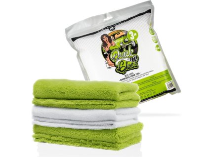 Nuke Guys Quick n Gloss - Sada 3ks mikroutěrek 40 x 40 cm (500GSM)