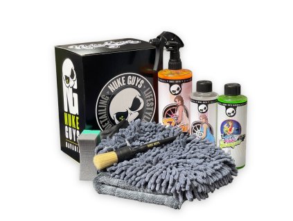 Nuke Guys BOX Wheels Set - Dárková sada na mytí, čištění disků a impregnaci pneumatik