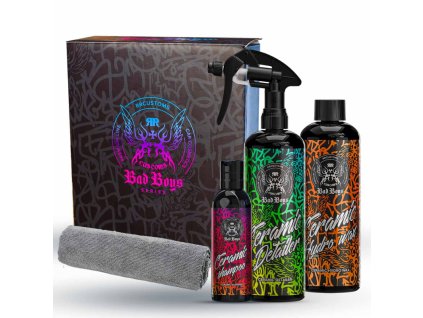 Bad Boys CERAMIC Quick Protect Pack - Sada na umytí, ochranu a údržbu laku