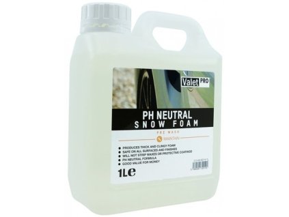 ValetPro pH Neutral Snow Foam 1L aktivní pěna