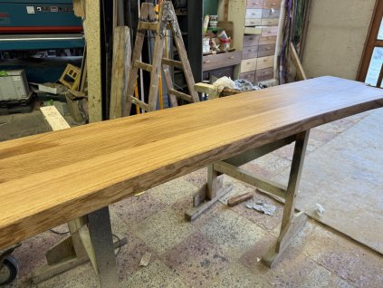 Dubová stolová deska - cena za 1cm, síla ~45mm, šířka ~80cm