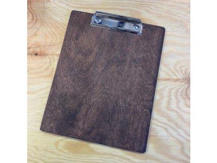 drevena deska s klipem a5