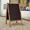Reklamní stojka na popis tekutou křídou 70x50cm