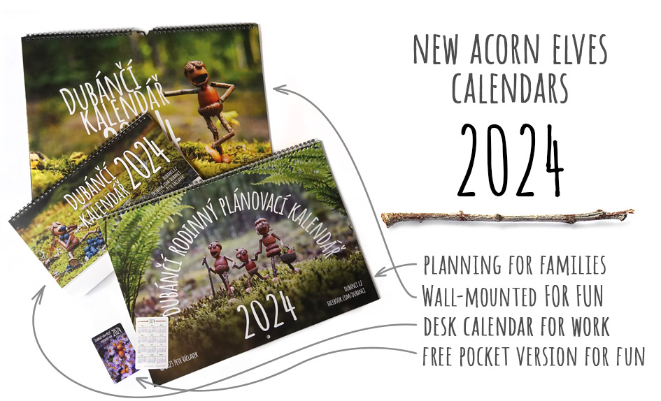 Acorn Elves calendars 2024