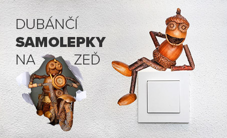 Dubánčí samolepky na zeď