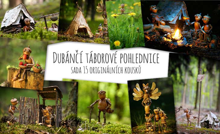 Dubánčí táborové pohlednice