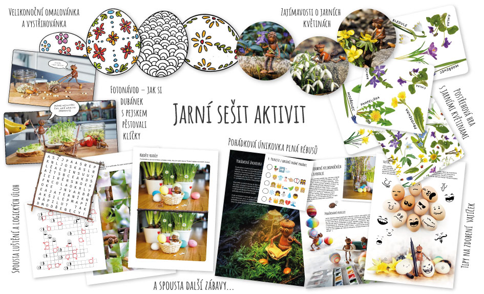 Dubánek - jarní sešit aktivit