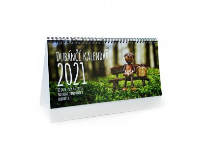 Stolní dubánčí dvoutýdenní kalendář 2021