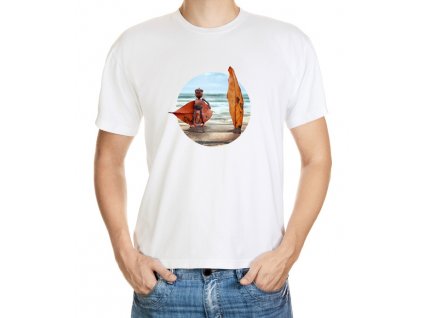 T-shirt with surfer Acorn elf