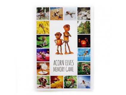 Acorn elves memory game - English version