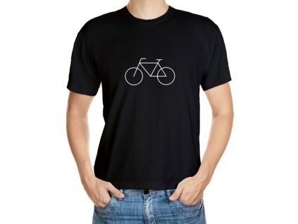 Minimalist bike t-shirt