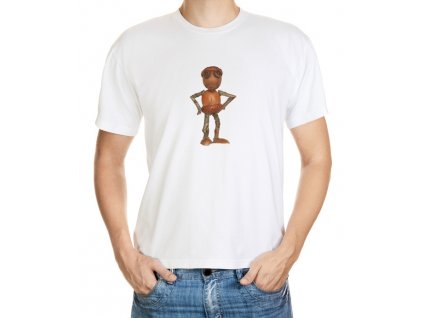 T-shirt with a small Acorn elf - motif 095