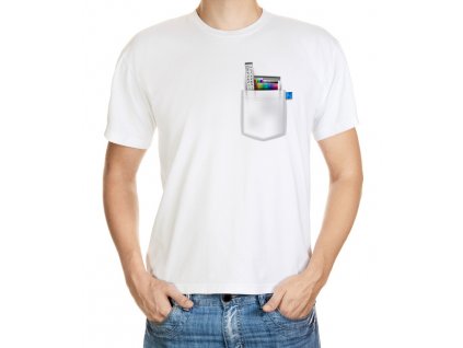 T-shirt with Photoshop in the pocket - motif 029