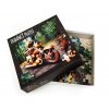 Acorn elves puzzle in a box, 100 pieces