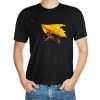 T-shirt with Acorn elf on a hang-glider - motif 083