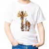 T-shirt with Acorn elves Indians - motif 087