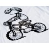 T-shirt with Acorn elf cyclist illustration - motif 064