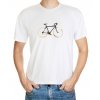 T-shirt with coffee road bike - motif 037