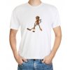 T-shirt with a Acorn elf hockey player - motif 094