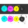 CMYK t-shirt for graphic designers - motif 017