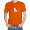 T-shirt for inline skaters (white print) - motif 014