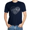 Bike Heart (white version) - motif 008