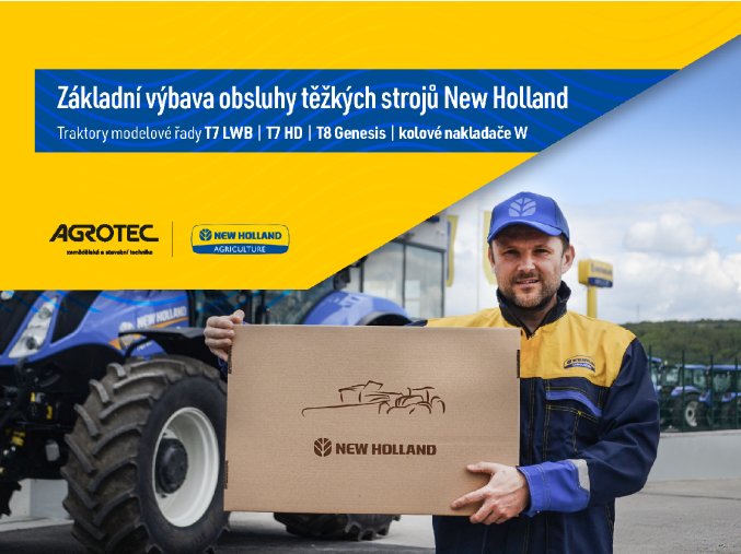 Velké traktory T7 LWB, T7 HD, T8 Genesis, kolové nakladače W