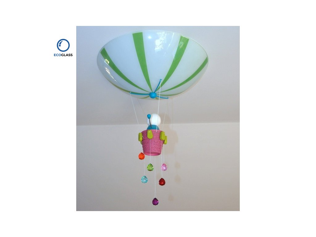 Colored crystal glass balls - decoration