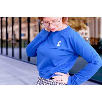 Meg mikinamodrá pudl