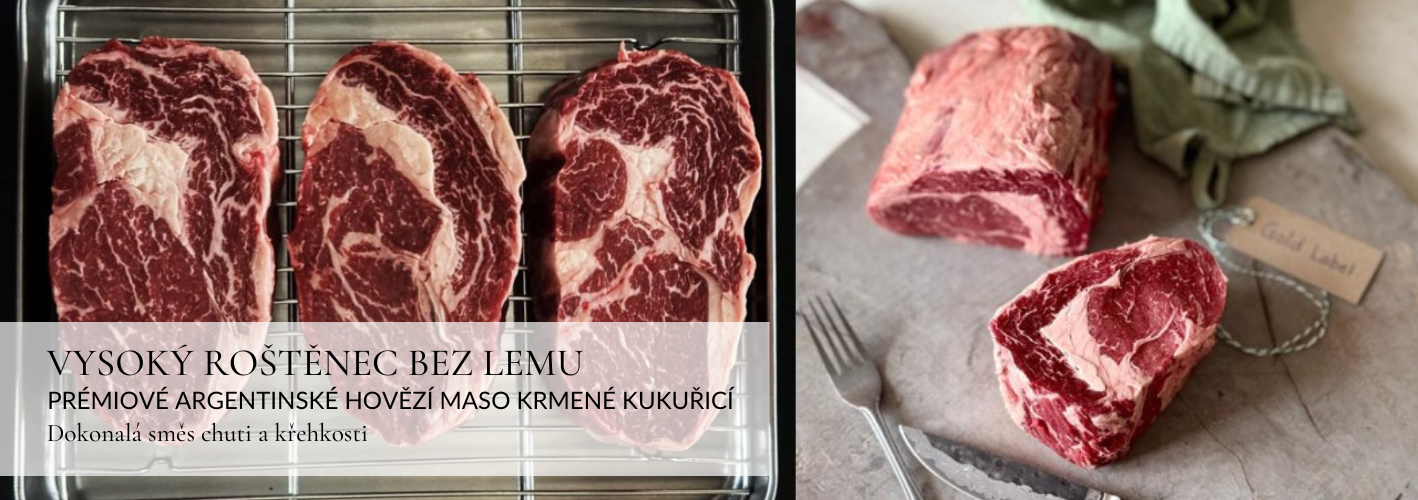 Argentinian rib-eye beef