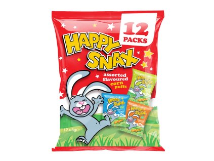 Happy Snax 12pk Variety Corn Snack 100584