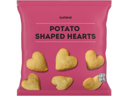 iceland potato shaped hearts 500g 38116