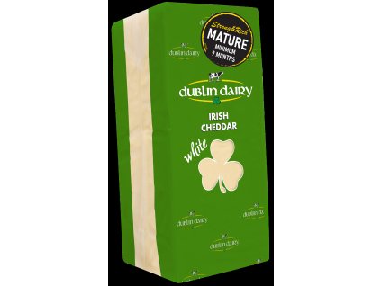 Dublin Dairy Mature bílý čedar blok ± 2,5 kg