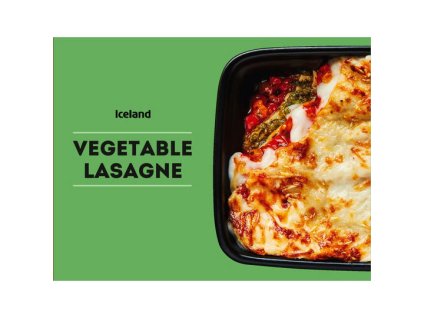 iceland vegetable lasagne 400g 83851