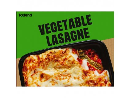 iceland vegetable lasagne 400g 83851