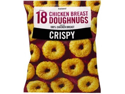 Iceland Crispy Chicken Breast Doughnugs 720g