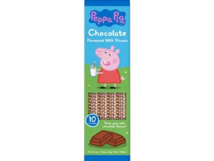 peppa pig chocolate milk straws
