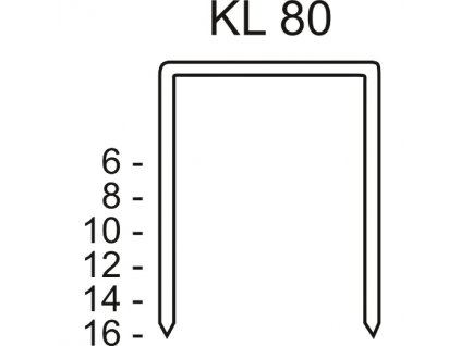 Sešívací spony Schneider KL 80/08 CNK/3000