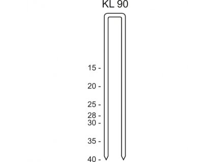 Sešívací spony Schneider KL 90/15 CNKH/2000