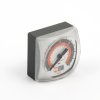 Manometr zadní 40x40 mm, rozsah 0 - 12 bar