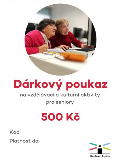 Dárkový poukaz centrum 3