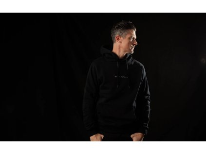 Mikina z organické bavlny černá VARG - Stark VARG