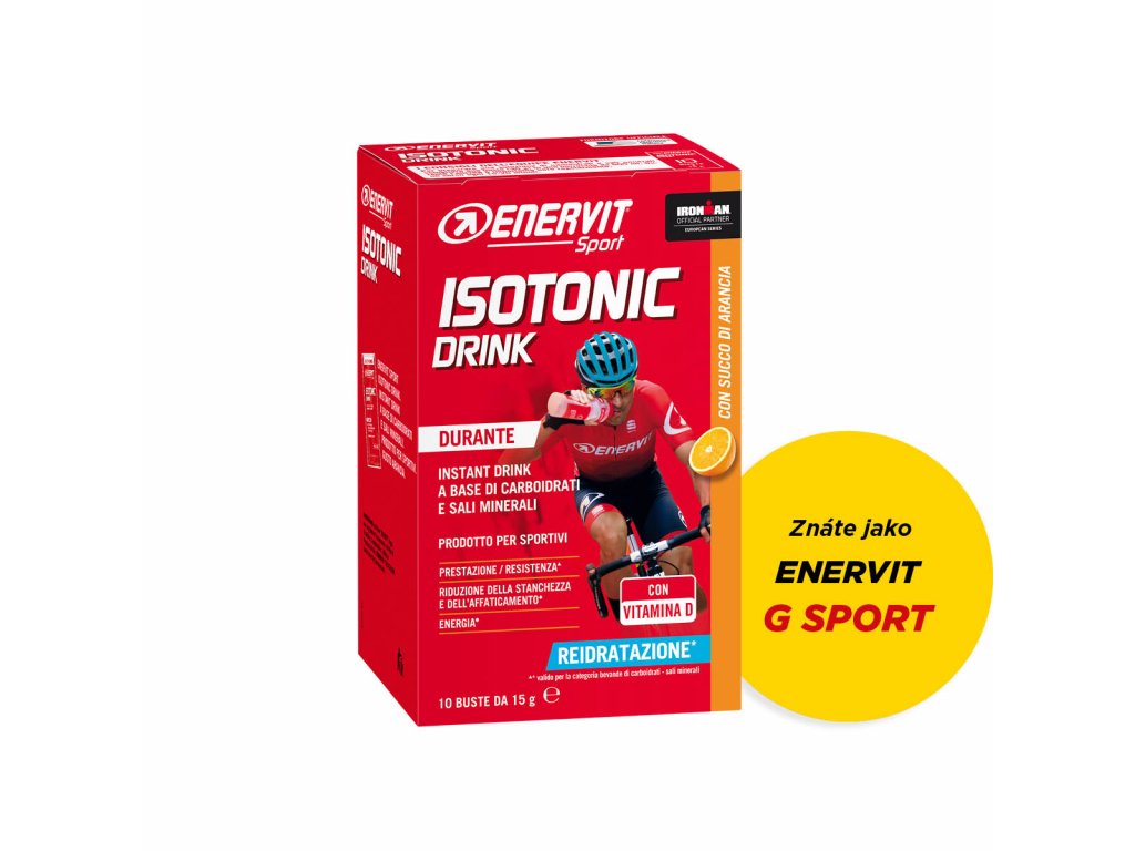 ENERVIT Isotonic Drink (G Sport) - 420 g - pomeranč