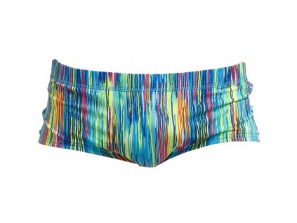funky trunks mens plain front trunks dripping paint 1 1007948