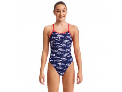 funkita single strap rompa chompa swimsuit 2