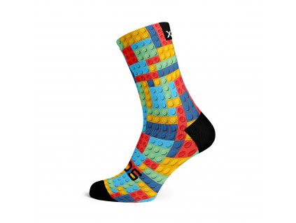Cyklistické ponožky SOX Blocks Socks Velikost: L