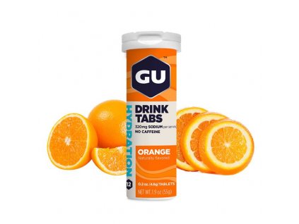 GU Hydration Drink Tabs 54 g Orange A