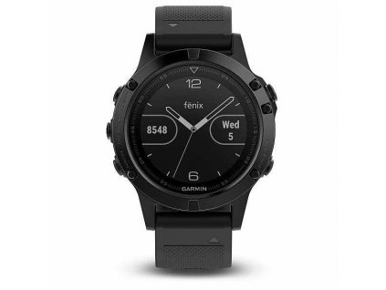 Garmin fenix5 Sapphire Black Optic, Black band