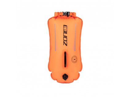 Recycled 28L Safety Buoy/Dry Bag / Hi-Vis Orange / 28L