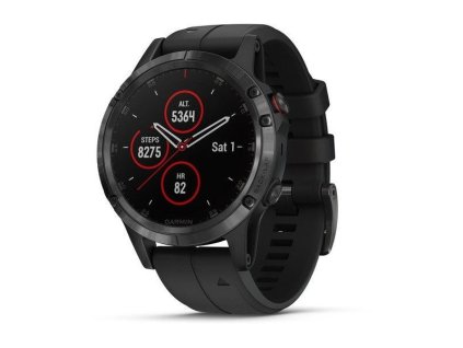 Garmin fenix5 Plus Sapphire Black, Black Band